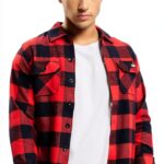 Camicia Dickies Uomo Cotone Streetwear Rosso XL-0