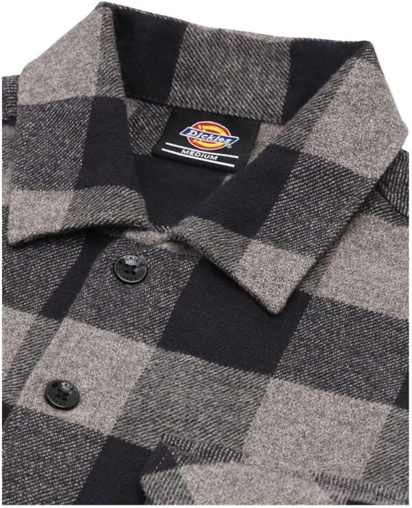 Camicia Dickies Grigio Uomo Collo Botton-Down Casual-2
