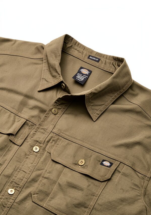 Camicia Dickies Flex Uomo Ripstop Tasche Comoda Movimento-1