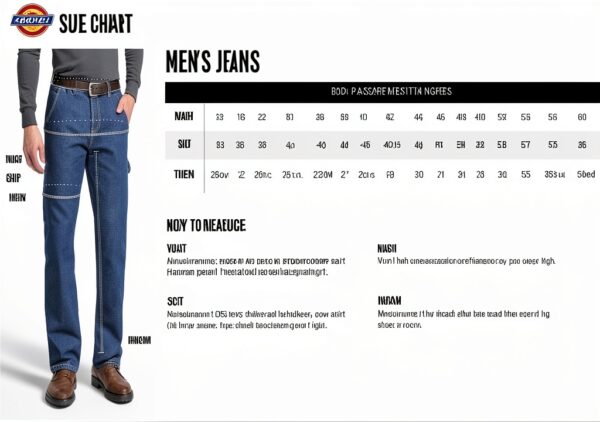 Dickies Jeans Uomo 100% Cotone Straight Fit Stone Washed-7