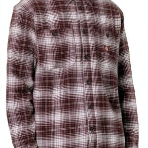 Camicia Dickies Uomo Cotone Marrone Maniche Lunghe-0