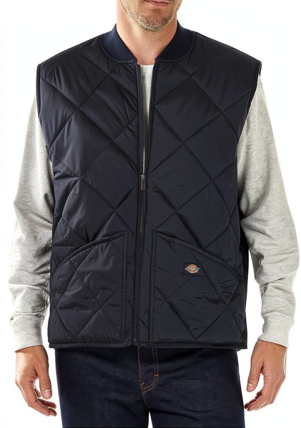 Dickies Gilet Uomo Nylon Trapuntato Caldo Impermeabile