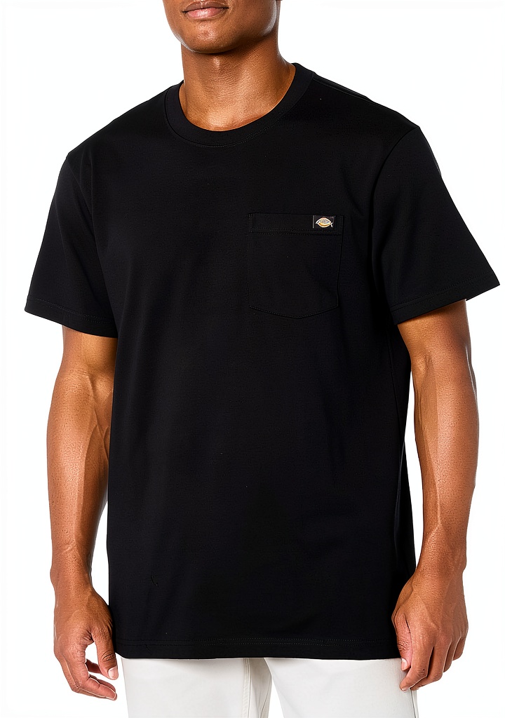T-shirt Dickies Uomo Blu Navy su sfondo neutro