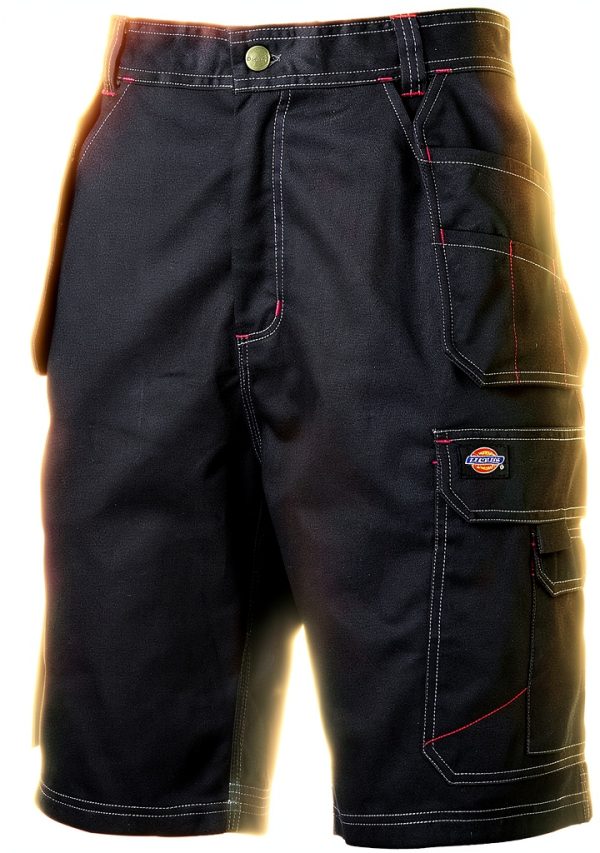 Dickies Pantaloncini Cargo Uomo Redhawk PRO Nero Grigio