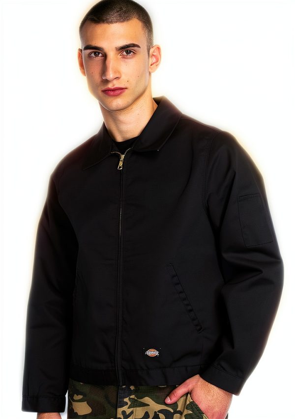 Giacca Dickies Eisenhower Uomo Nero Streetwear Unlined