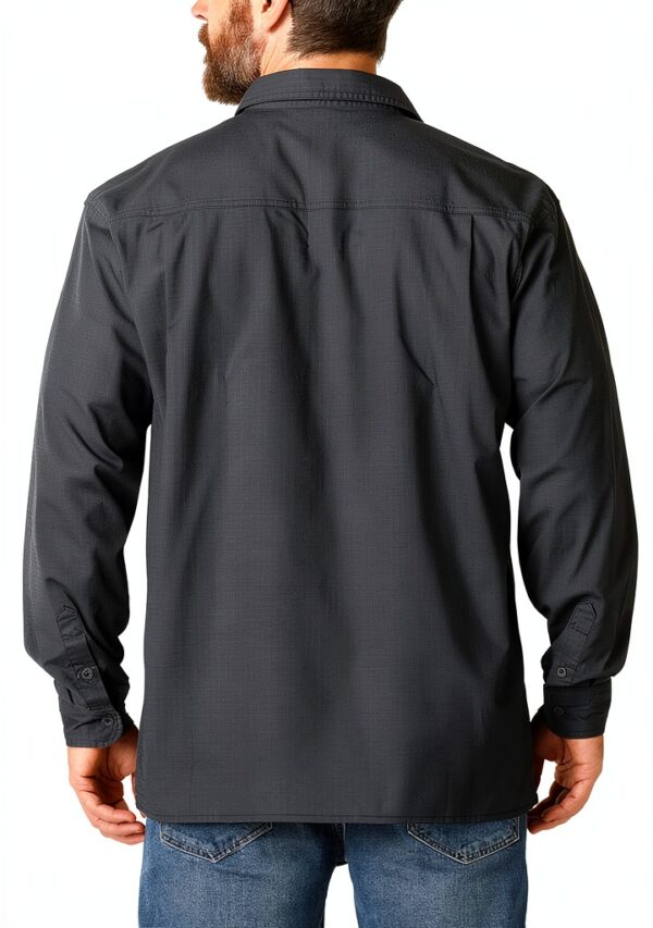 Camicia Dickies Uomo Ripstop FLEX Tasche Petto Botton-down-2