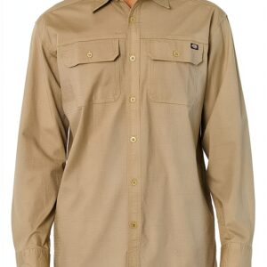 Camicia Dickies Uomo Ripstop FLEX Tasche Comoda-0