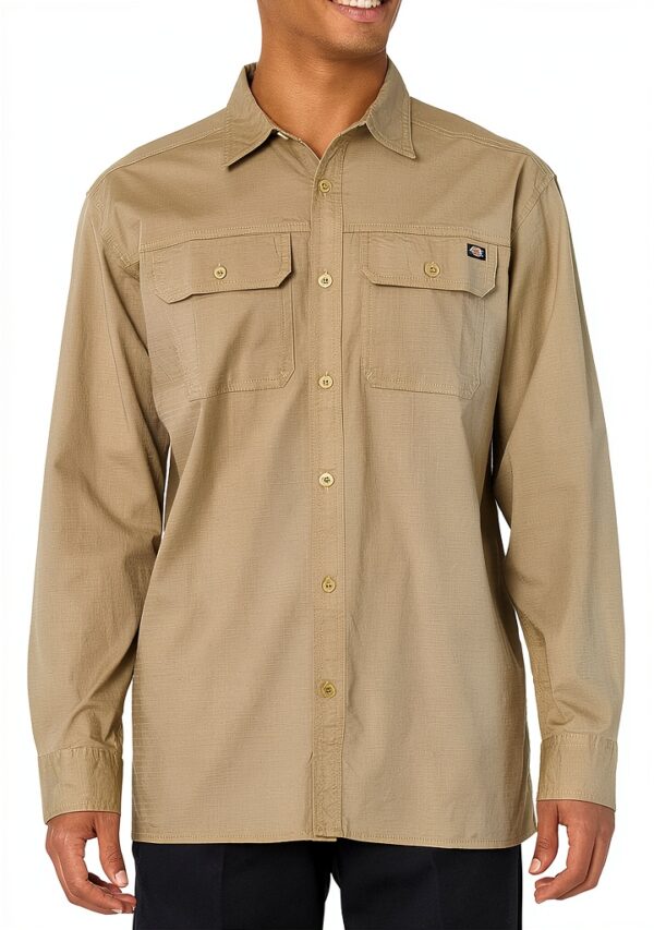 Camicia Dickies Uomo Ripstop FLEX Tasche Comoda-0
