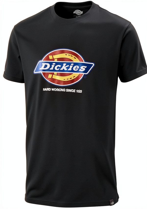 Dickies T-Shirt Denison Unisex Adulto Slim Fit Nero