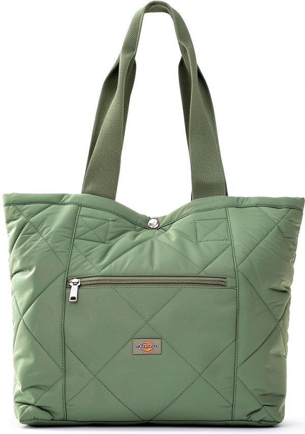 Borsa a spalla Dickies Samburg Verde donna tote capiente
