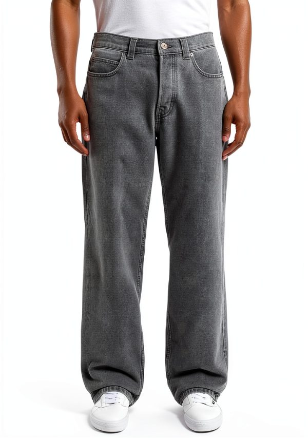 Dickies Thomasville Jeans Uomo Pantaloni Grigio Durevoli