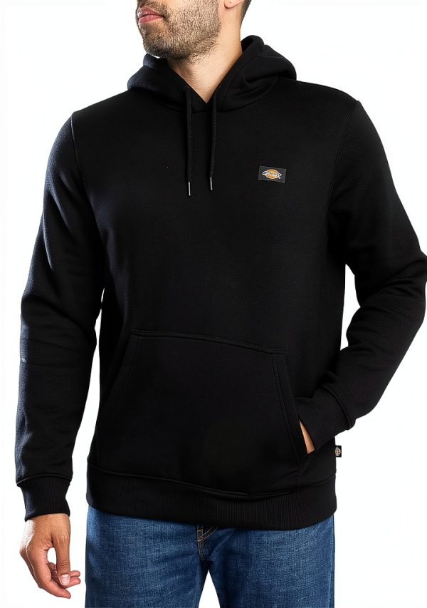 Felpa Dickies Uomo Nero Cappuccio Cotone Oakport DK0A4XCD