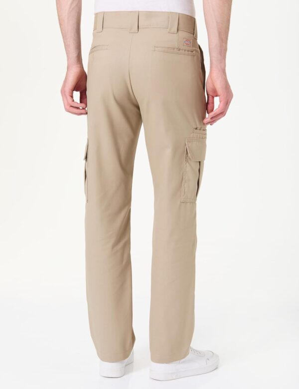 Dickies Pantaloni Uomo Tessuto Flex Cargo Nero Sabbia-2