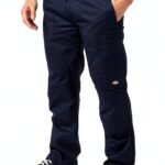 Pantaloni Dickies Uomo Regular Fit Nero Blu Navy-0