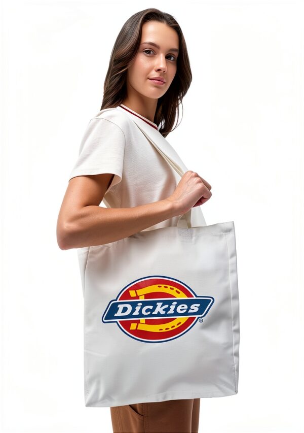 Borsa Tote Dickies Ecru Unisex Adulto Materiale Durevole-3