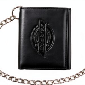 Portafoglio Dickies Nero Pelle RFID Uomo Taglia Unica-0