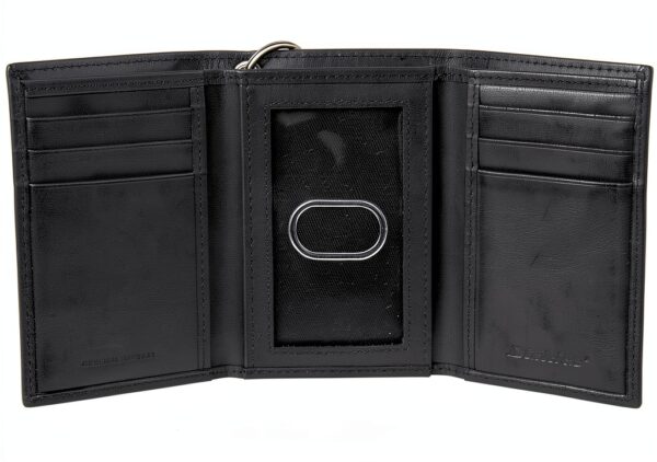 Portafoglio Dickies Nero Pelle RFID Uomo Taglia Unica-1
