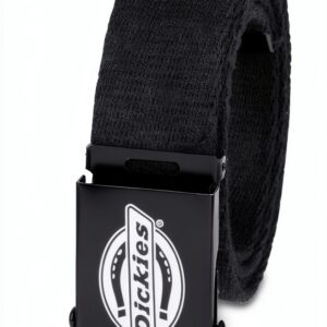 Cintura Dickies Uomo Taglia Unica Fibbia Logo Tessuto Casual-0