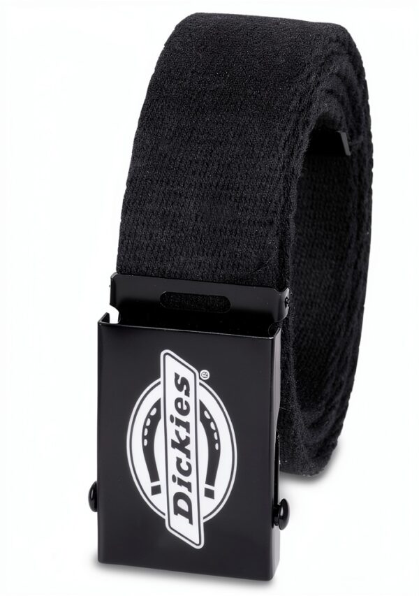 Cintura Dickies Uomo Taglia Unica Fibbia Logo Tessuto Casual-0