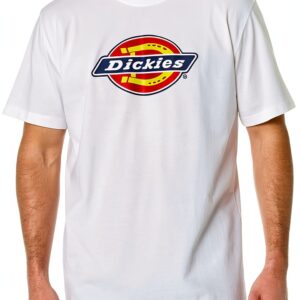 Dickies T-Shirt Uomo WS22B Bianco L – Jersey 100% Cotone Comfort Fit-0