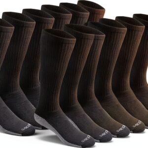 Calze Dickies uomo in cotone traspirante L Nero-0
