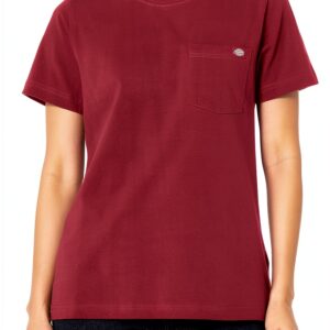 Dickies camicia donna rosso FS450 cotone-0