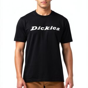 Dickies T-shirt uomo Ink Navy L jersey 100% cotone vestibilità comoda-0