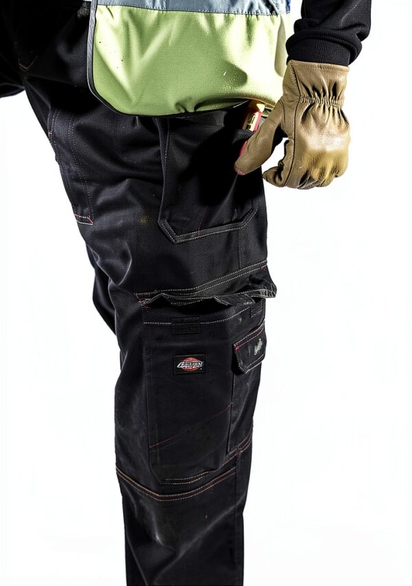 Dickies Pantaloni Blu Marine IT 60S Gamba Dritta Cotone Poliestere-12
