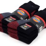 Dickies Calzini da lavoro in cotone ammortizzato taglia unica nero-0