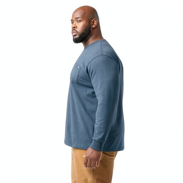 Maglia Girocollo Uomo WL450HBUD 50% Poliestere 50% Cotone-5