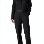 Dickies jumpsuit donna FV483 colore Nero taglia S stile classico-0