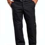 Dickies Pantaloni Lavoro Straight Fit Double Knee Stretch Twill Nero-0