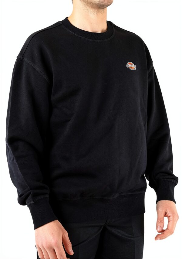 Dickies Felpa Sweatshirt Nero XL DK0A4YLZBLK Cotone-3