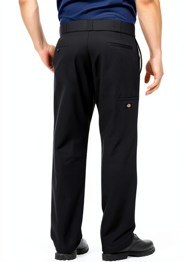 Dickies Pantaloni Lavoro Fit Doppio Ginocchio Stretch Twill Nero-1
