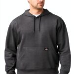 Dickies Felpa con Cappuccio Midweight Uomo Dark Heather, taglie S‑XL-0