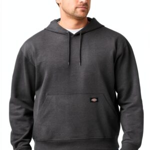 Dickies Felpa con Cappuccio Midweight Uomo Dark Heather, taglie S‑XL-0