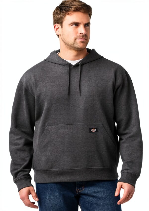 Dickies Felpa con Cappuccio Midweight Uomo Dark Heather, taglie S‑XL-0