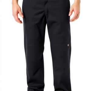 Dickies Pantaloni Lavoro Fit Doppio Ginocchio Stretch Twill Nero-0