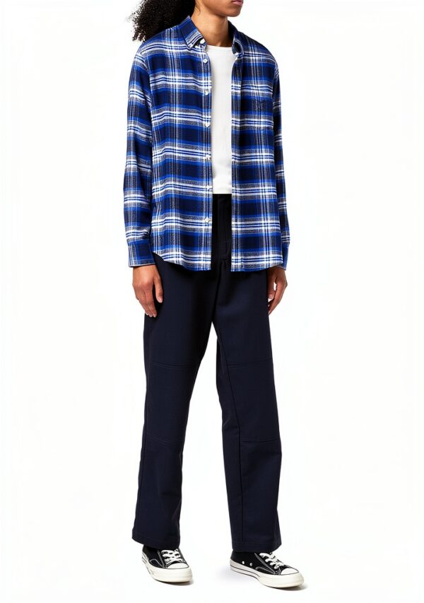 Dickies Pantaloni da Lavoro Dritto Double Knee Stretch Twill Blu-2