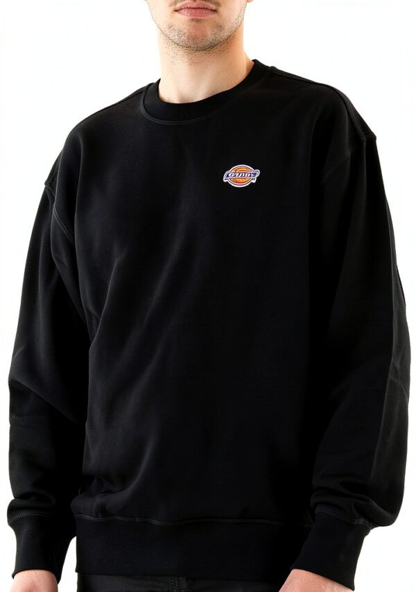Dickies Felpa Sweatshirt Nero XL DK0A4YLZBLK Cotone-4