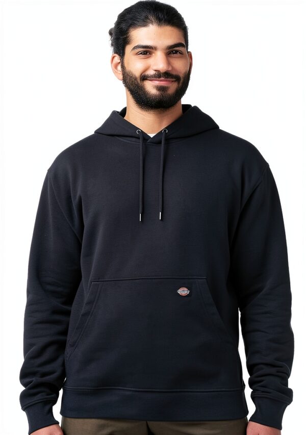 Dickies Felpa con Cappuccio Uomo Midweight, colore Blu Marino-0