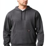 Dickies Felpa con Cappuccio Uomo Midweight – Blu Marino, Taglia L-0