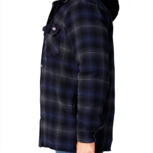 Dickies Fleece Hooded Flannel Shirt Jack Relaxed Camicia Uomo (Pacco da 1)-0