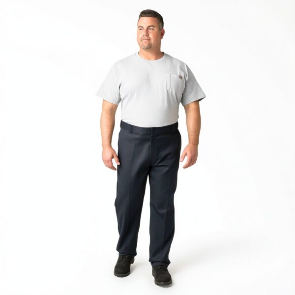 Dickies 874 Flex Pantaloni da Lavoro Uomo Grigio Carbone Comfort-3