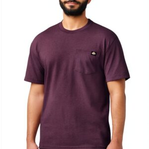 Dickies Ws450ag Maglietta a Maniche Corte Pesante Girocollo con Tasche. Uomo-0