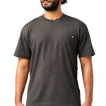 Dickies WS450AG Maglietta Uomo Cotone Pesante Girocollo con Tasche-0