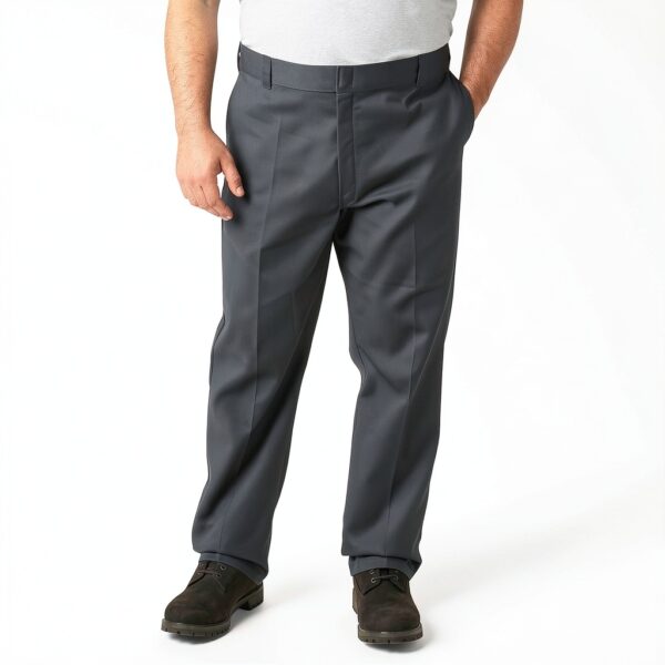 Dickies 874 Flex Pantaloni da Lavoro Uomo Grigio Carbone Comfort-4