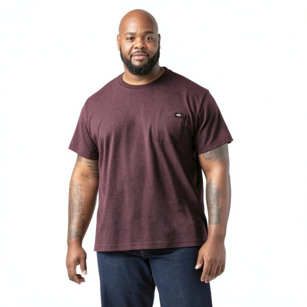 Dickies Ws450ag Maglietta a Maniche Corte Pesante Girocollo con Tasche. Uomo-4