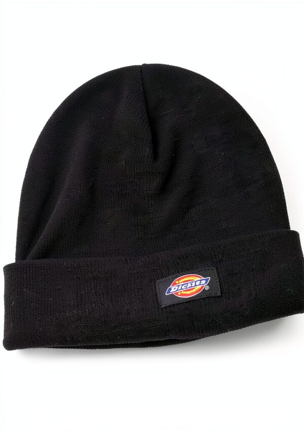 Berretto Dickies Unisex Nero con Logo Taglia Unica Accessorio Moda-2