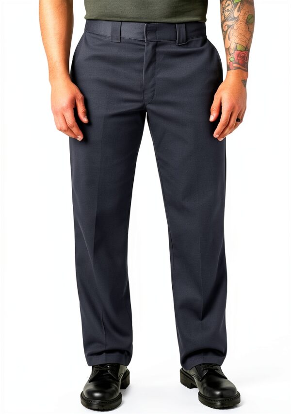 Dickies 874 Flex Pantaloni da Lavoro Uomo Grigio Carbone Comfort-0
